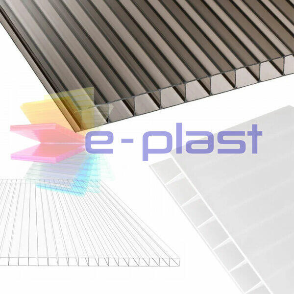 Poliwęglan komorowy, lity różne kolory, grubości, wymiary.