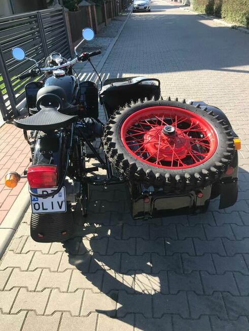 Dnepr motorcycle MT 10-36 with sidecar