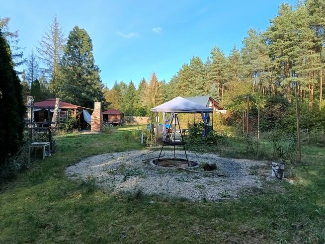 Piękna działka z domkiem Adamów- Wieś