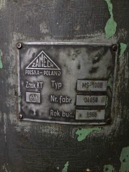 Młot Sprężarkowy Zamech MS-100B – 1968 rok - palenisko