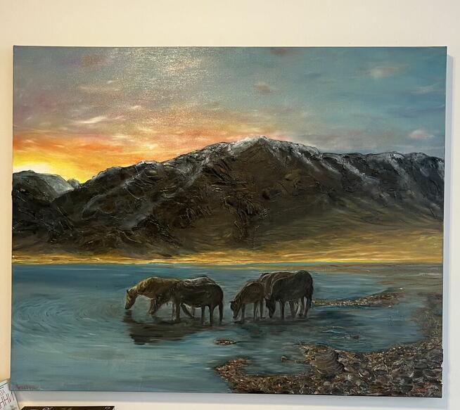 Obraz na zamówienie- Portret Pupila – malowany ze zdjęcia