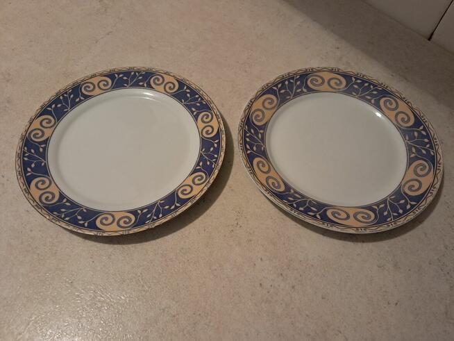 Talerzyki deserowe - porcelana z Tułowic (2 szt.), sprz