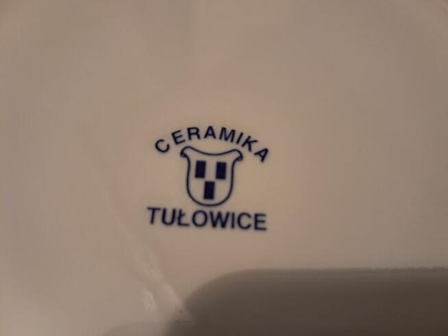 Talerzyki deserowe - porcelana z Tułowic (2 szt.), sprz