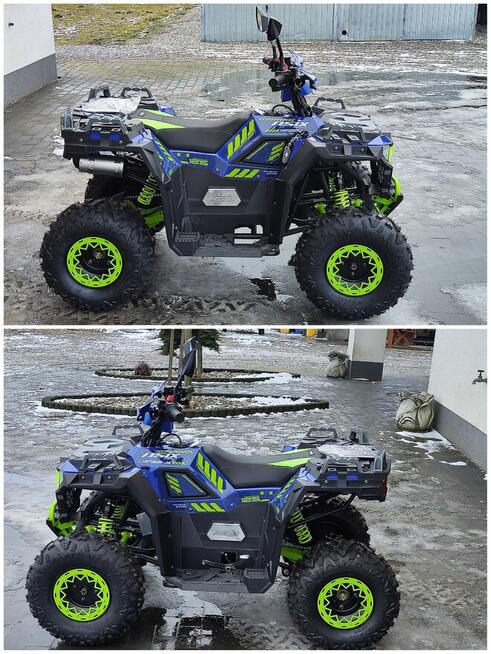 Quad Asix Grizzly 125 Nowość pilot Nowy Atv dzieci wzmocnion