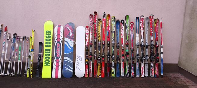 Narty snowboard akcesoria