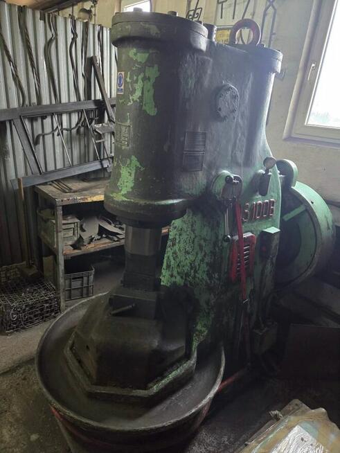 Młot Sprężarkowy Zamech MS-100B – 1968 rok - palenisko