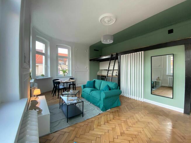 Nowoczesna kawalerka |41² + antresola| Łazarz |Park Wilsona|