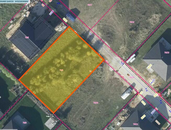 Działka budowlana Dąbcze/Nowa Wieś, Ul. Migdałowa