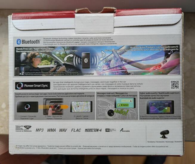 Radio samochodowe Pioneer MVH-S320BT Bluetooth USB Android