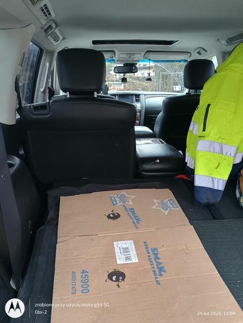 Sprzedam Srebrne Infinity QX 80 z fotelami Kapitańskimi