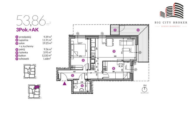 Mieszkanie Lublin Sławin, Bukszpanowa