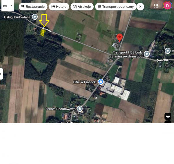 Działka Górki małe