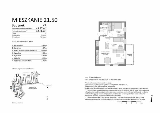 Mieszkanie Gdańsk Łostowice,