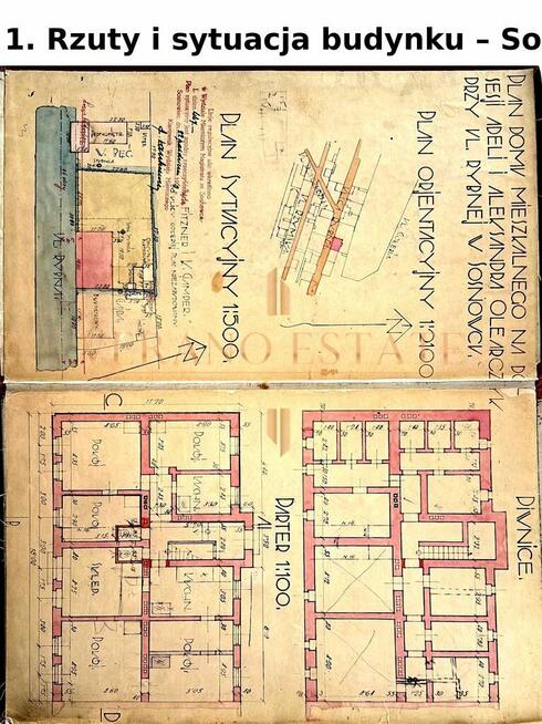 Kamienica inwestycyjna | duża działka | podział
