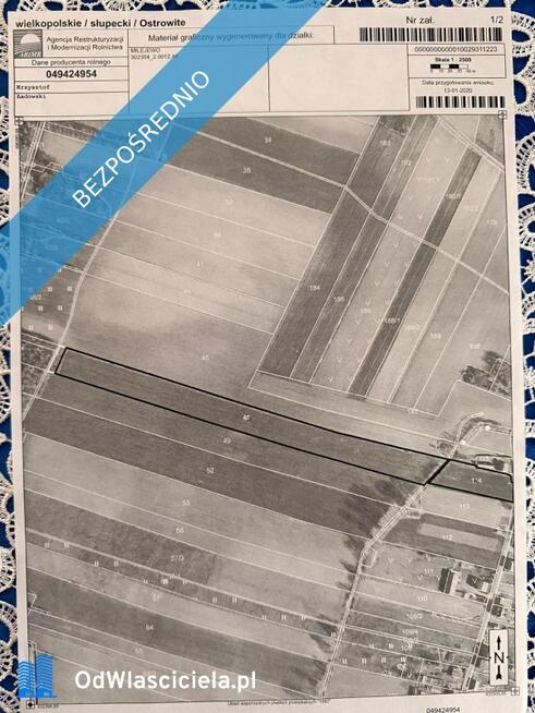 Siedlisko – 1,66 ha z Lasem i Działką Budowlaną W MILEJEWIE, GM. OSTROWITE
