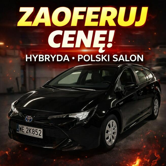 Toyota Corolla 21r Salon Polska HYBRID Gwaran Hybrid 1,8 rozrząd na łańcuch