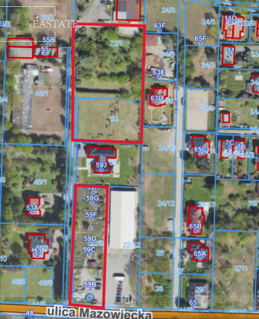 Działka inwestycyjna Warszawa gm. Wesoła Wesoła, Stara Miłosna, Mazowiecka