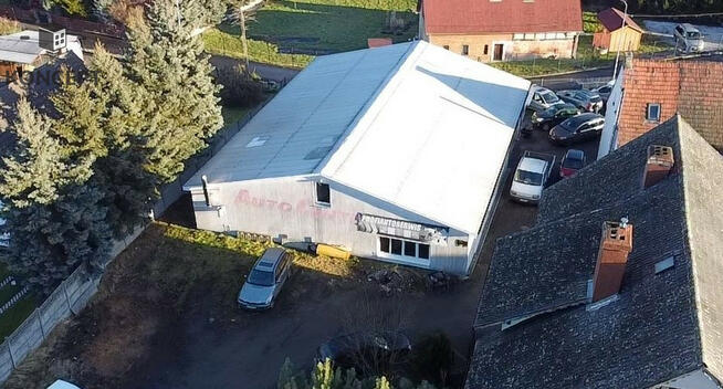 Na sprzedaż hala warsztatowa w Olszynie.