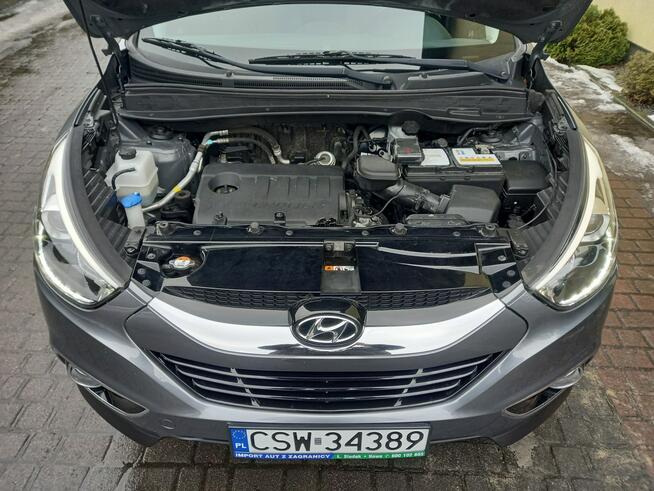 Hyundai ix35 1.7Crdi Lift 2xLedy Pół-Skóry Duża Navi4xGrzane Fotele Serwisy w ASO