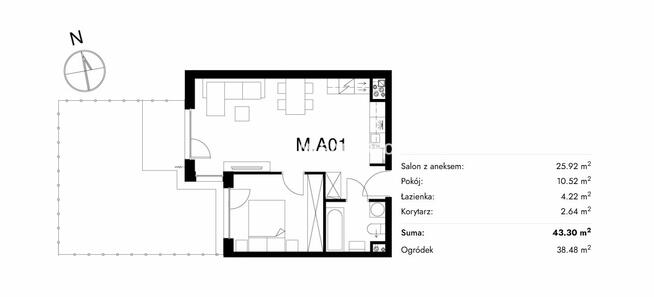 Mieszkanie Kraków Bronowice, Stelmachów