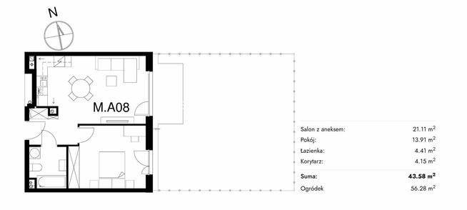 Mieszkanie Kraków Bronowice, Stelmachów