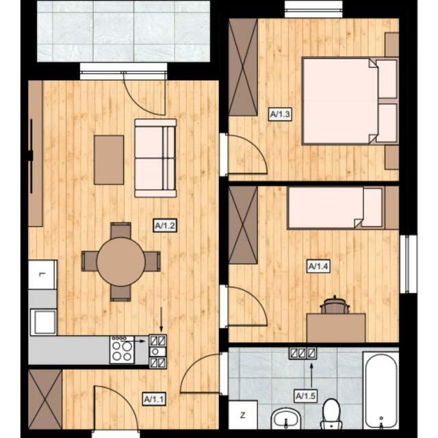 Mieszkanie Stargard, Towarowa