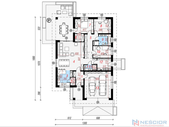 Na sprzedaż-Dom 166m2 + dwie działki po 1000 m2