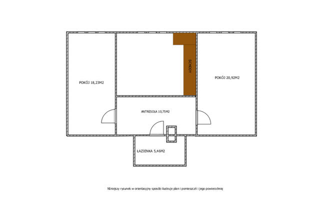 Spichlerz Iława apartament dwupoziomowy