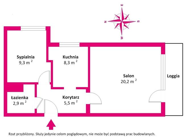 Mieszkanie 2 pokoje z balkonem | Wola | Metro