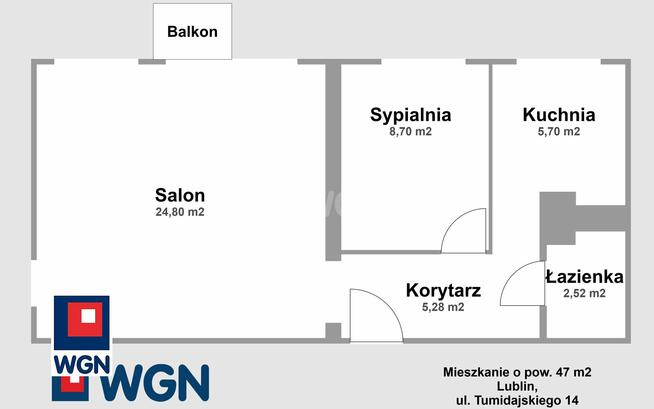 Mieszkanie Lublin, Tumidajskiego