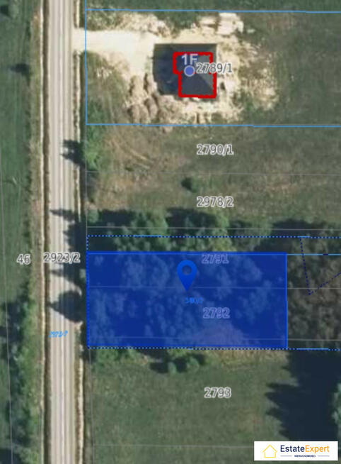 Atrakcyjna działka budowlana Podlesie niedaleko Pierzchnicy 25 km od Kielc