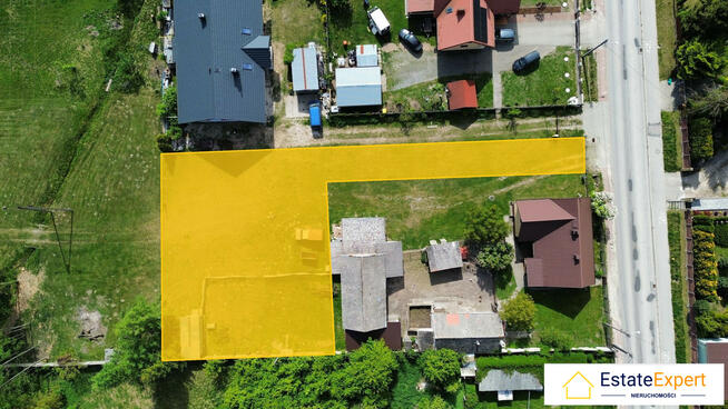 Działka budowlana Zgórsko gm. Nowiny