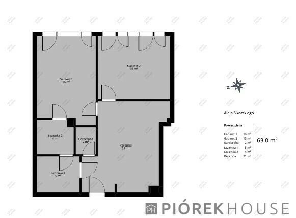 3-pokojowe mieszkanie na Mokotowie