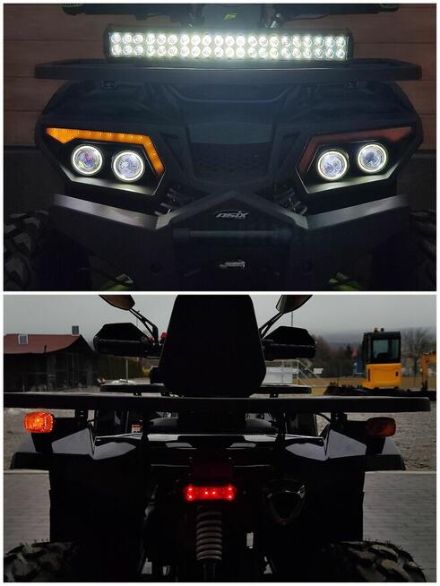 Quad Asix Ranger 200 RR mega wyposażony duży Nowy model ATV