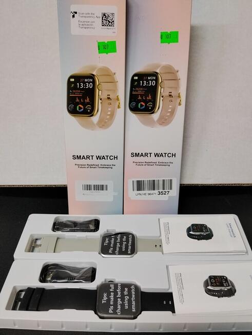 Smartwatch z kolorowym wyświetlaczem