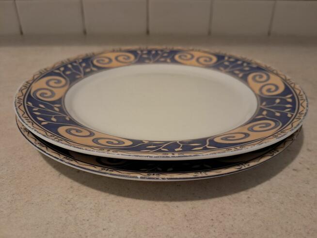 Talerzyki deserowe - porcelana z Tułowic (2 szt.), sprz