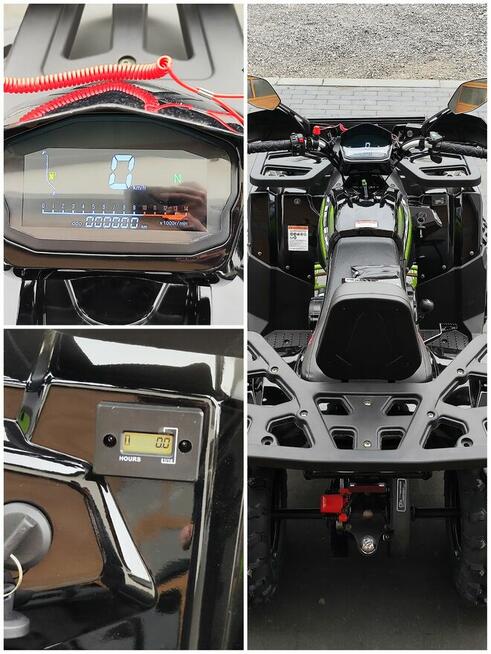 Quad Asix Ranger 200 RR mega wyposażony duży Nowy model ATV