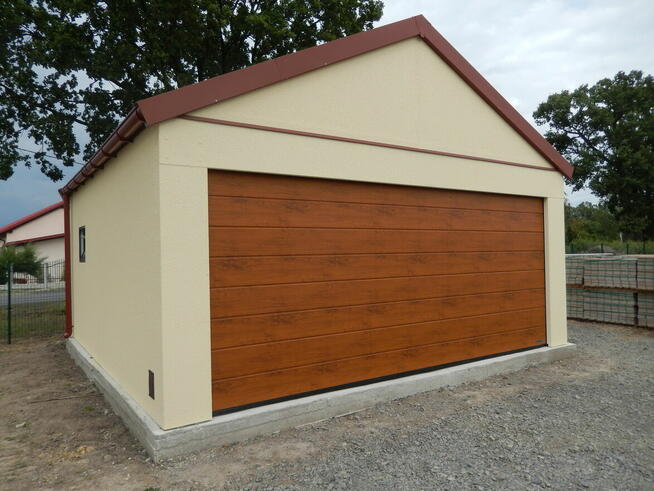 GARAŻ STALOWY TYNKOWANY W 1 DZIEŃ!