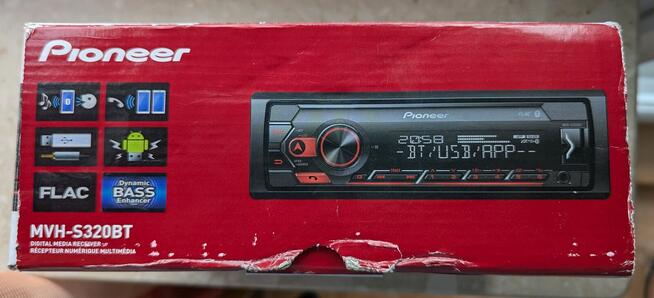 Radio samochodowe Pioneer MVH-S320BT Bluetooth USB Android