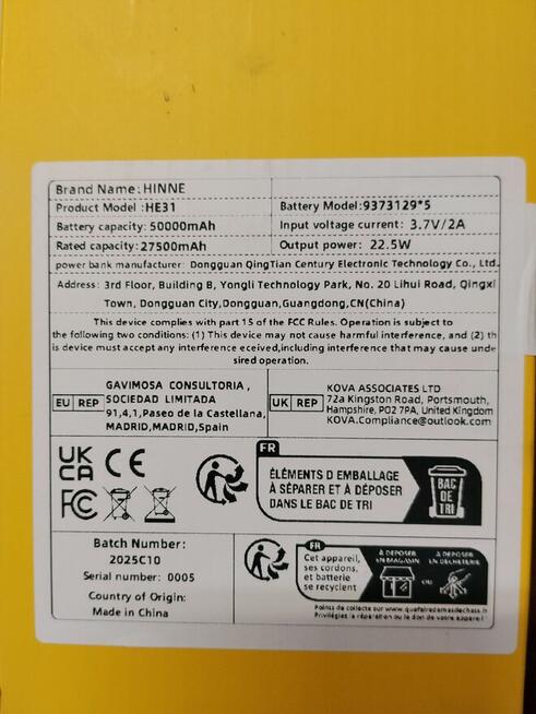 HINNE Powerbank HE31