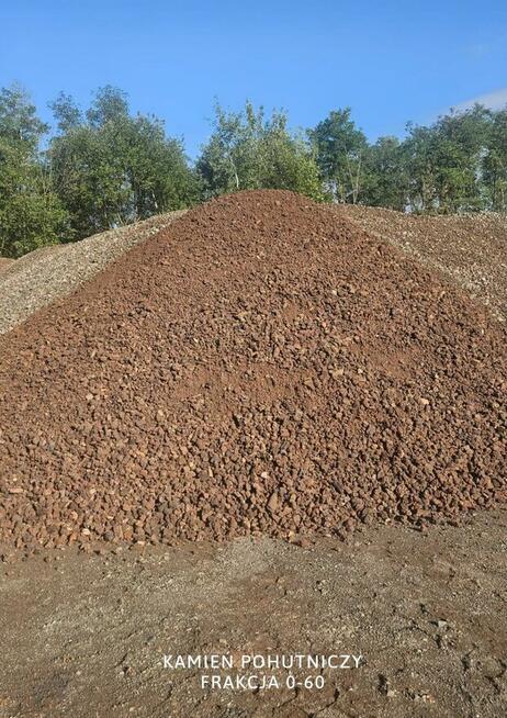 Hurtowa sprzedaż przekruszu betonowego, kamienia pohutniczeg