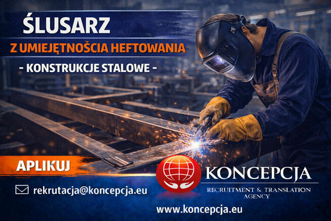 ŚLUSARZ/RKA Z UMIEJĘTN. HEFTOWANIA (Buchloe-HN-GL-DE)