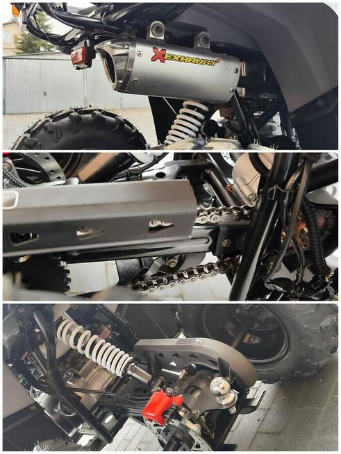 Quad Asix Ranger 200 RR mega wyposażony duży Nowy model ATV