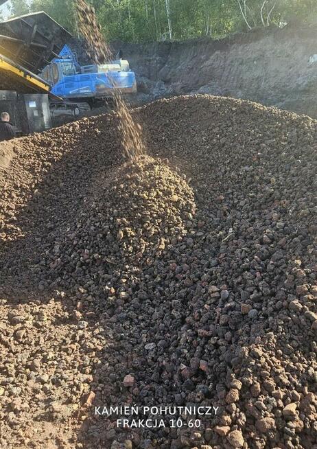 Hurtowa sprzedaż przekruszu betonowego, kamienia pohutniczeg