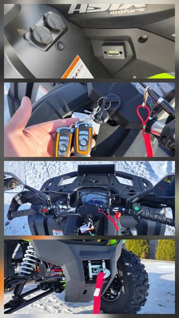 Quad ASIX CHALLENGER 250 RR T3B homologacja 2-osobowa duży L