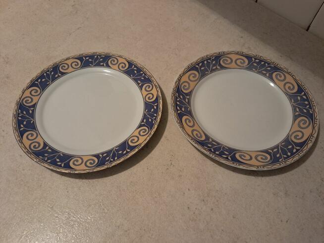 Talerzyki deserowe - porcelana z Tułowic (2 szt.), sprz