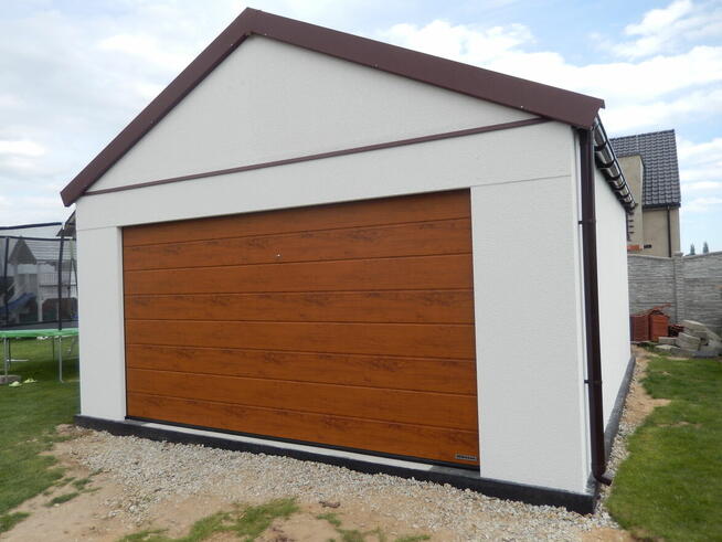 GARAŻ STALOWY TYNKOWANY W 1 DZIEŃ!