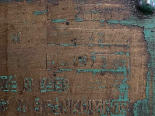 Wiertarka promieniowa 2M55 2H55 - 1973 rok - produkcja ZSRR