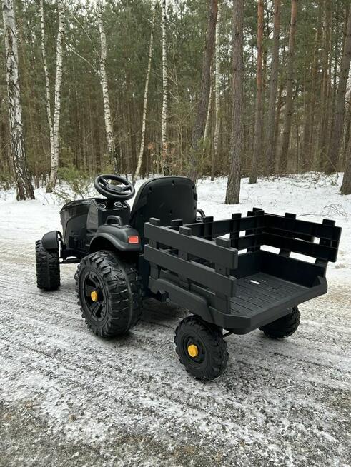 Traktor elektryczny 12V z przyczepą pilot EVA