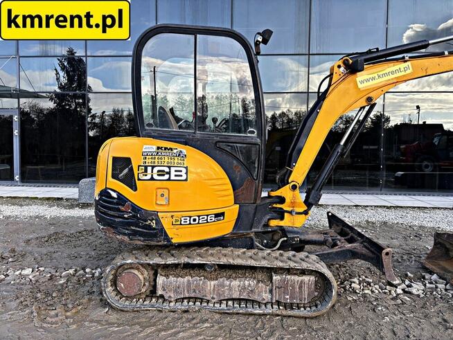 JCB 8026 MINI-KOPARKA